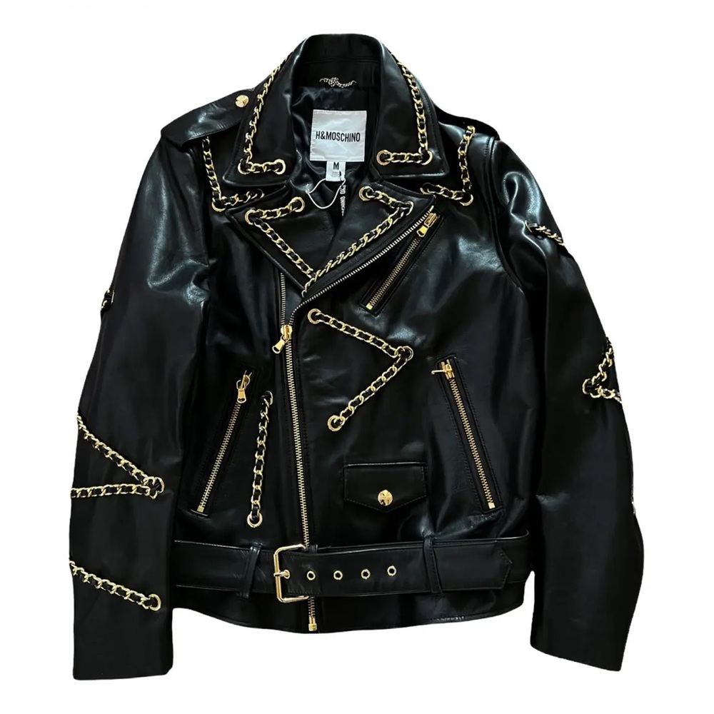 Moschino for H&M Leather Jacket